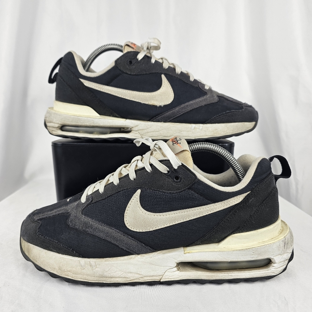 Nike Men's Air Max Dawn Black/Summit White Running Shoes Sneakers Size 8
